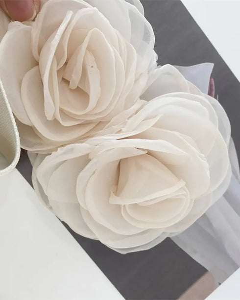 Deep V-Neck Ruched Three Quarters Sleeve Backless Overalls Casual Waist-Gathered Tied Detail Jumpsuit without Belt beige