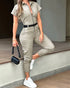 Turn-down Collar Short Sleeve Zipper Front Cuffed Short Jumpsuit Casual Pocket Design Cargo Romper with Belt khaki