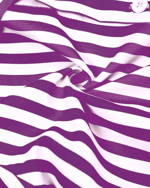 Button Down Shirt Dress Roll Tab Sleeve Side Drawstring Mini Dresses purple