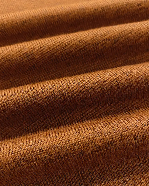 High Waist Drawstring Elastic Waist Wide Leg Casual Pants khaki