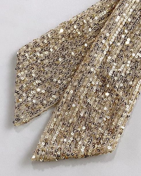 Halter Thick Strap Chic 3D Floral Dec Slim Fit Dress black