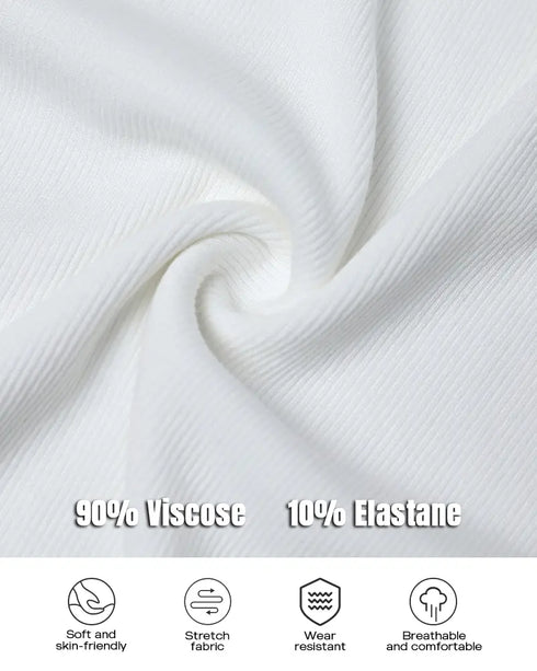 3-Pack Knit Round Neck Thick Strap Racerback Tank Tops(Without Pads) style11