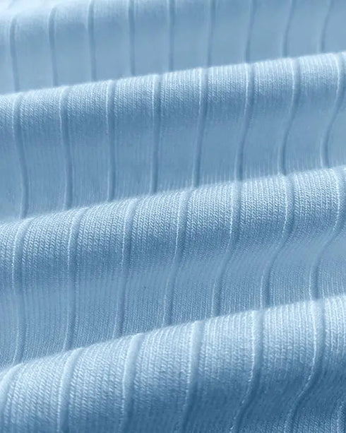 Contrast Lace V Neck Sleeveless Knit Top Casual Slim Fit Tank blue