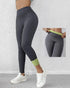 ChicMe ShapeLift Fleece Lined Active Pants Thick Soft Tummy Control Termal Warm Winter Shaping Pants gray