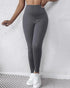 ChicMe ShapeLift Fleece Lined Active Pants Thick Soft Tummy Control Termal Warm Winter Shaping Pants gray