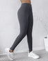 ChicMe ShapeLift Fleece Lined Active Pants Thick Soft Tummy Control Termal Warm Winter Shaping Pants gray