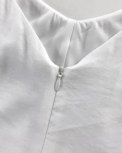 Plain Adjustable Strap Wide Leg Jumpsuit Casual Loose Fit Romper beige