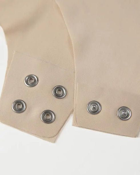 ChicMe ContourX U Neck Shapewear Built-in Bra Sleeveless High Strechy Slim Fit Tank BodySuits nude