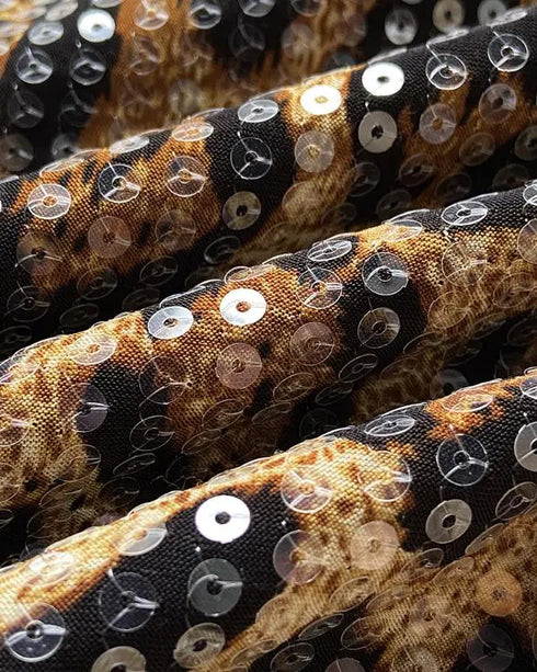 Jacquard & Argyle Pattern Open Front Jacket Casual Crop Coat Leopard