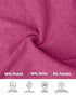 ChicMe Built-in Bra Notch Neck Long Sleeve Shirts Rib-Knit Ruched Waist Top hot pink