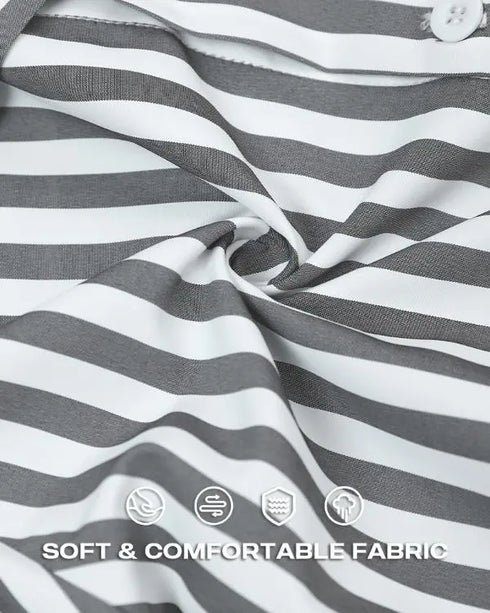 Button Down Shirt Dress Roll Tab Sleeve Side Drawstring Mini Dresses black