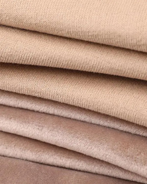 Stretchy Waist Pocket Design Cuffed Sweatpants khaki