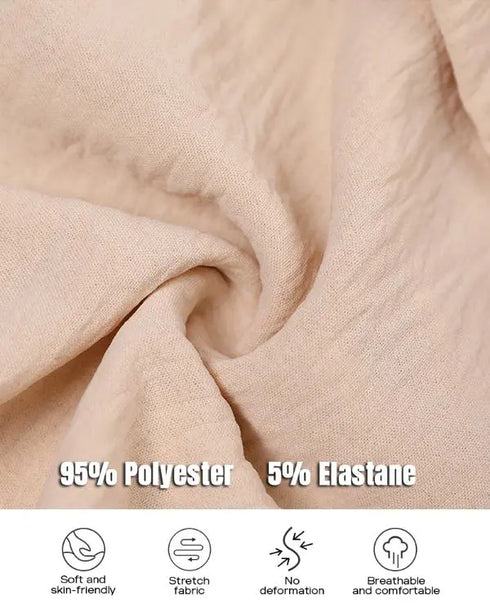 Button Down Shirt Dress Roll Tab Sleeve Side Drawstring Mini Dresses Apricot