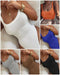 U-Neck Sleeveless Tank Top Bodysuits Slim Fit Ribbed Bodysuits white