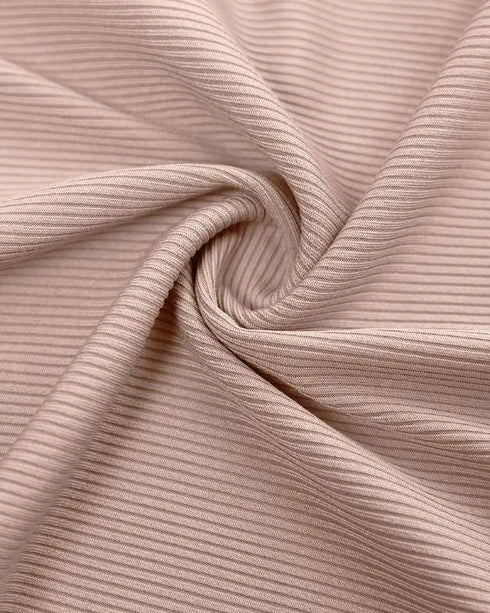 U-Neck Short Sleeve Ribbed Bodysuit khaki