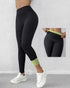 ChicMe ShapeLift Fleece Lined Active Pants Thick Soft Tummy Control Termal Warm Winter Shaping Pants black