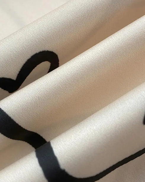 2 Pieces Outfit Floral Print Skew Neck Batwing Sleeve Top and Casual Elastic Wasit Wide Leg Pants Set Apricot