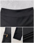 Zipper Pocket Slim Fit Yoga Pants Casual High Waist Workout Pants black