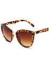 1Pair Vintage Leopard Cat Eye Shaped Sunglasses Leopard