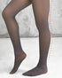Fleece Lined Tummy Control Butt Lifter Tights Fake Translucent Thermal High Waist Pantyhose Tights Leggings gray