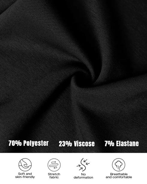 Off Shoulder V-Back Elastic Waist Pockets Design Jumpsuit Casual Drop Shoulder Cinched Waist Wide Leg Jumpsuit black