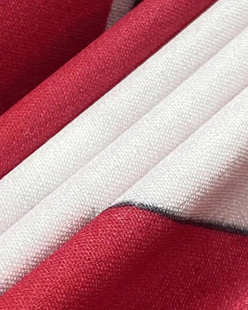 Floral Print Deep V-Neck Adjustable Spaghetti Straps Romper Casual Tied Back Cutout Slim Fit Skort Romper red