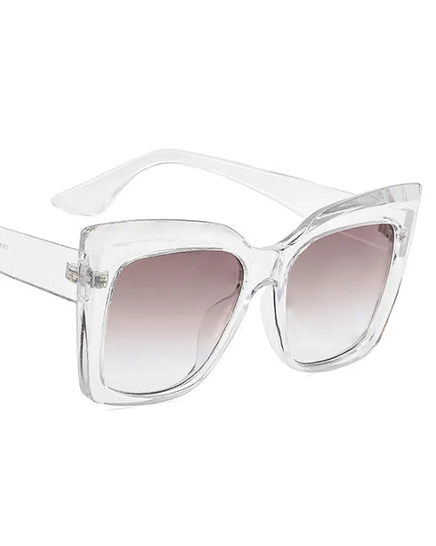 1Pair Vintage Square Rimless Sunglasses style2