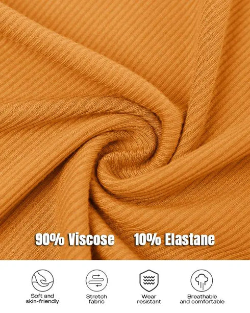 O-Neck Sleeveless Basic Slim Fit Skinny Tank Casual Top(Without Pads) yellow