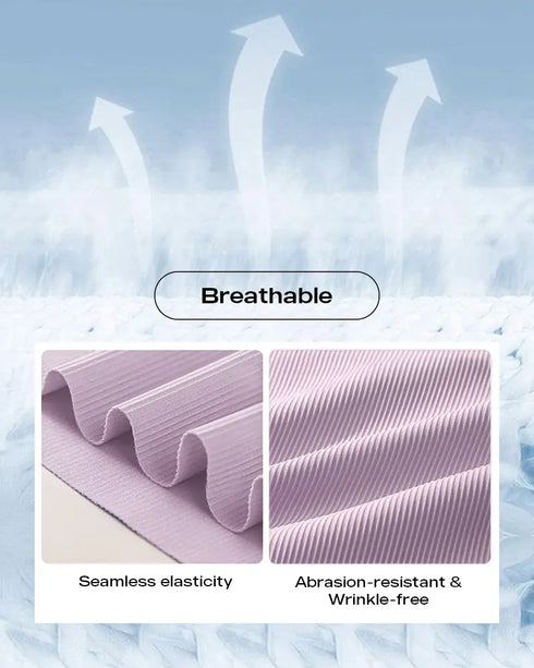 Multi Adjustable Spaghetti Straps Built in Bra Cami Top Sexy Ribbed Slim Fit Workout Camisole Top light purple