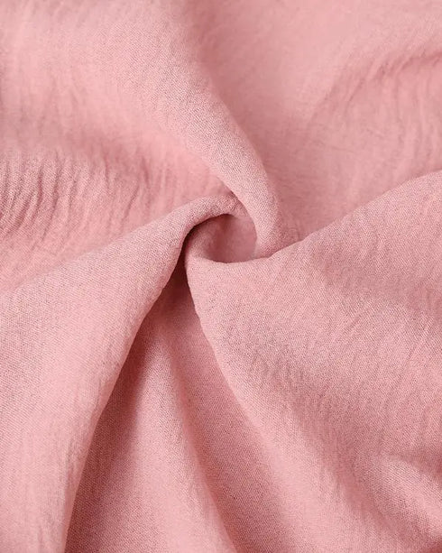 Off Shoulder Frill Hem Tied Detail Jumpsuit pink