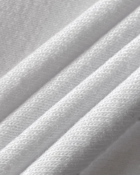 Stylish Pocket Open Back Drawstring Hooded Top with Baudeau white