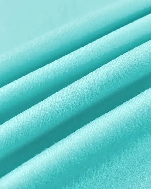 2 Pieces Outfit Graphic Pattern Short Sleeve Top and Casual Tie Dye Print Pants Set turquoise blue