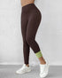 ChicMe ShapeLift Fleece Lined Active Pants Thick Soft Tummy Control Termal Warm Winter Shaping Pants coffee