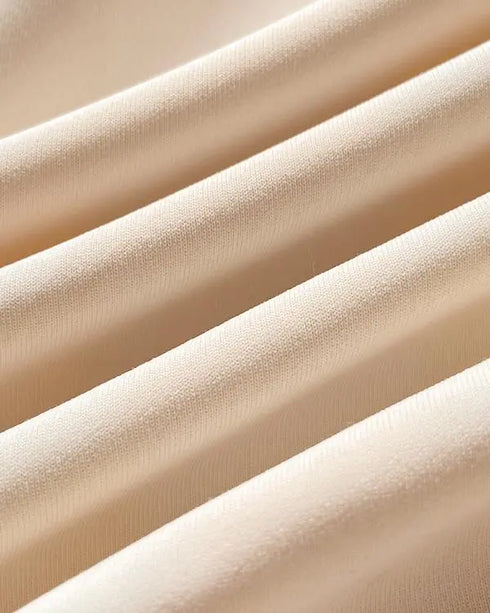 Deep V-Neck Thick Strap Side Ruffled Slit Evening Dress Cinched Waist Zipper Back Slim Fit Maxi Dress light pink