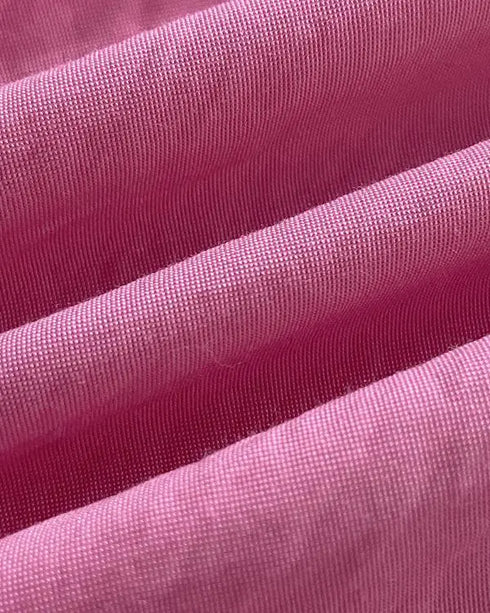 Turn-down Collar Button Front Sleeveless Shirt Dress Casual Tied Detail Maxi Dress pink