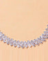 1pc Asymmetrical Rhinestone Fashion Jewelry Beach Anklet silver