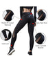 Sheer Mesh High Waist Tummy Control Butt Lift Elasticity Sporty Leggings Causal Active Pants black