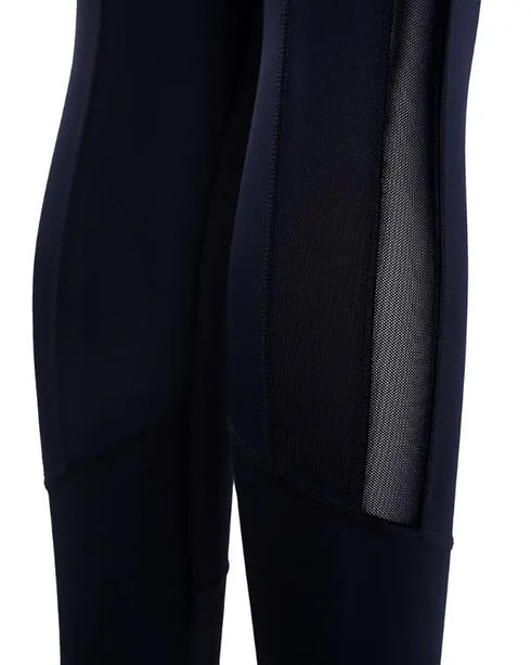 Sheer Mesh High Waist Tummy Control Butt Lift Elasticity Sporty Leggings Causal Active Pants black