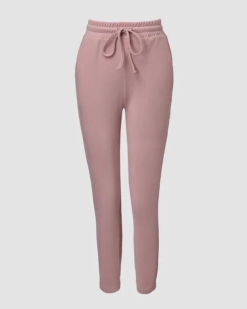 2 Piece Faith Geometric Print Outfit Long Sleeve Skew Neck Pullover Tops Stretchy Waist Pants Set Tracksuit red bean