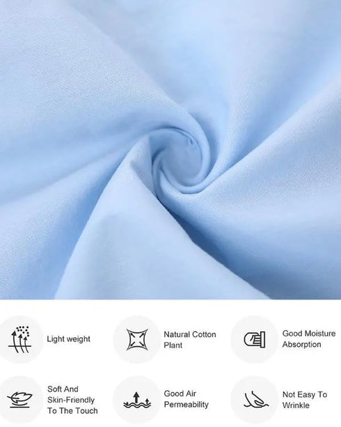 Off the Shoulder Short Sleeve Blouses Asymmetrical Button Ruffles Blouses sky blue