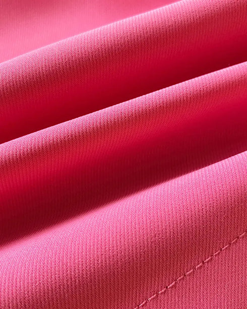 Long Sleeve Blazer & Rainbow Colorblock Shorts Set With Belt Multicolor