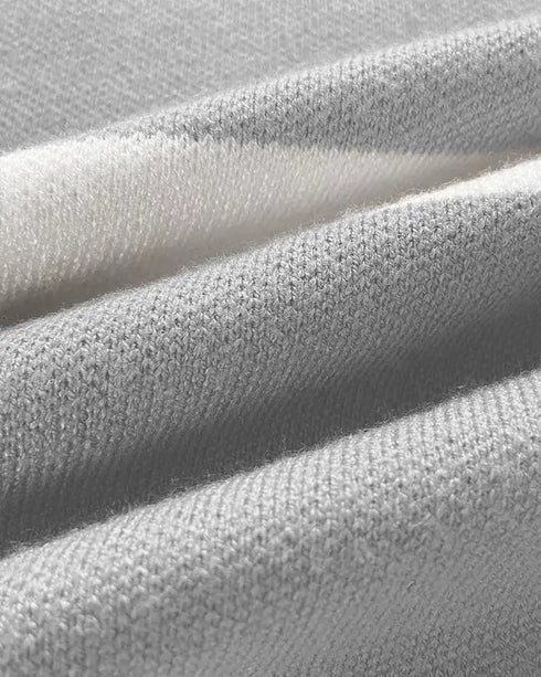 Striped Print Round Neck Sleeveless Top and Casual Elastic Waist Drawstring Pants Sets gray