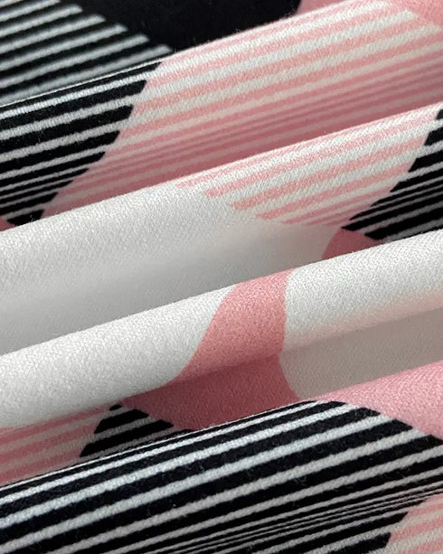 2 Pieces Outfit Letter print Round Neck Short Sleeve Top and Tie Dye Print Elastic Waist Loose Fit Pants Set Casual Pajamas Set gray