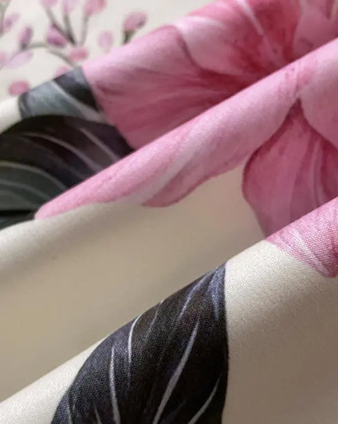 2 Pieces Outfit Long Sleeve Turn-down Collar Blazer and Casual Faux Two Piece Slit Skort Set light yellow