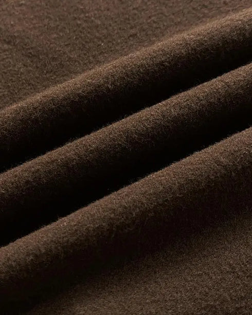 Metal Decor V-Neck Long Sleeve Sexy Hollow-out Slim Fit Top brown