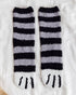 1Pair Fluffy Cozy Animal Stripe Fuzzy Socks style6