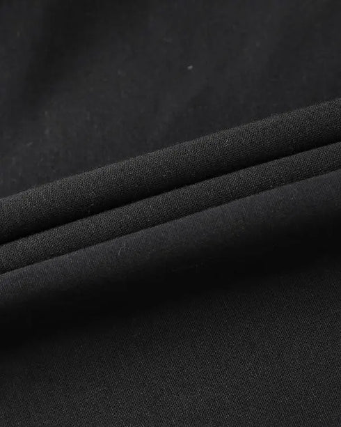 Floral Pattern Contrast Sequin One Shoulder Bodycon Dress black