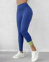 ChicMe ShapeLift Fleece Lined Active Pants Thick Soft Tummy Control Termal Warm Winter Shaping Pants blue