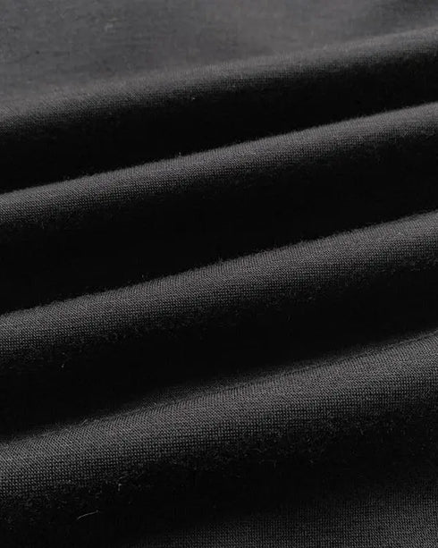 Mock Neck Sheer Mesh Spliced Beaded Bodycon Dress Zipper Back Slit Party Dress black